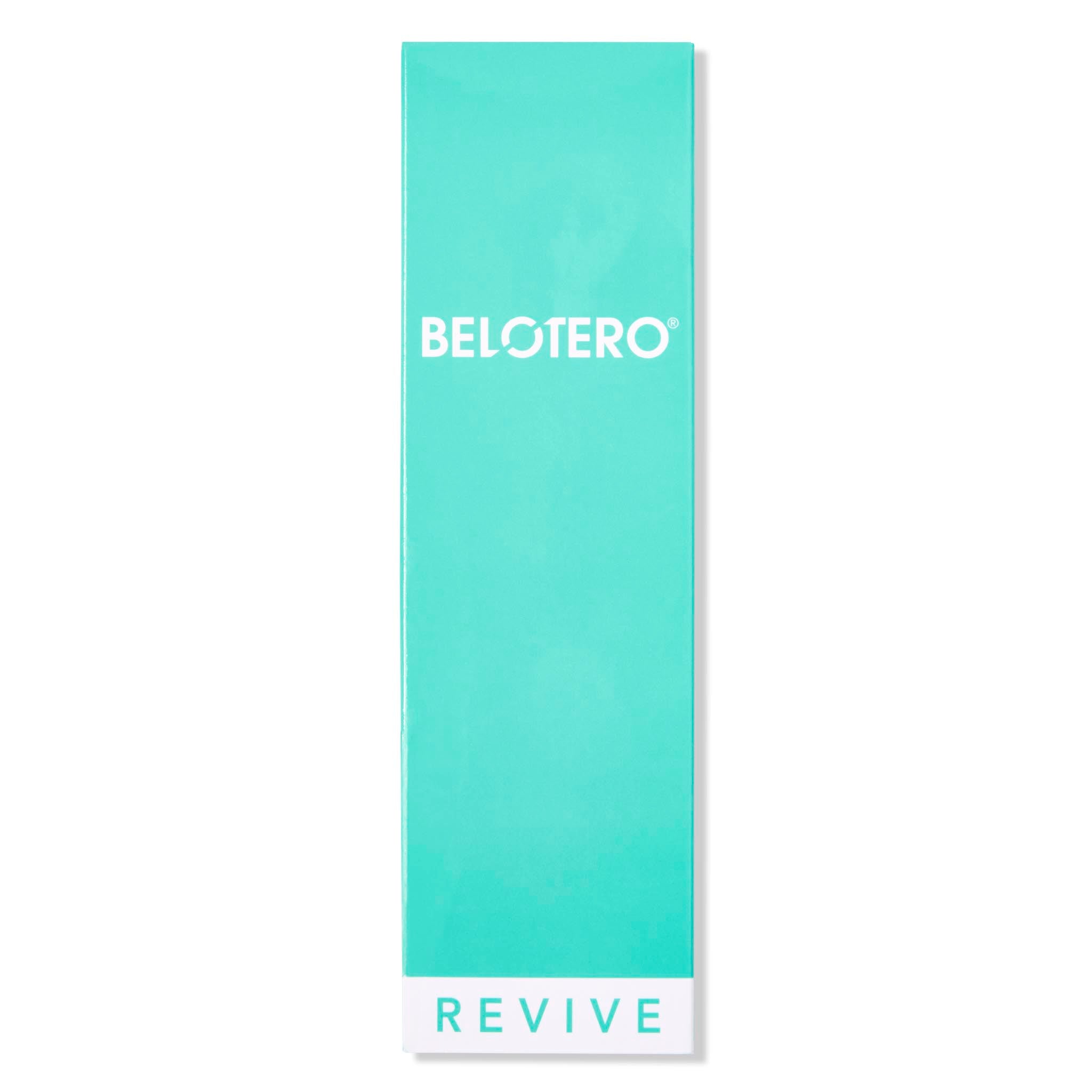 Belotero Revive box. Skin booster to improve skin hydration, firmness and texture.