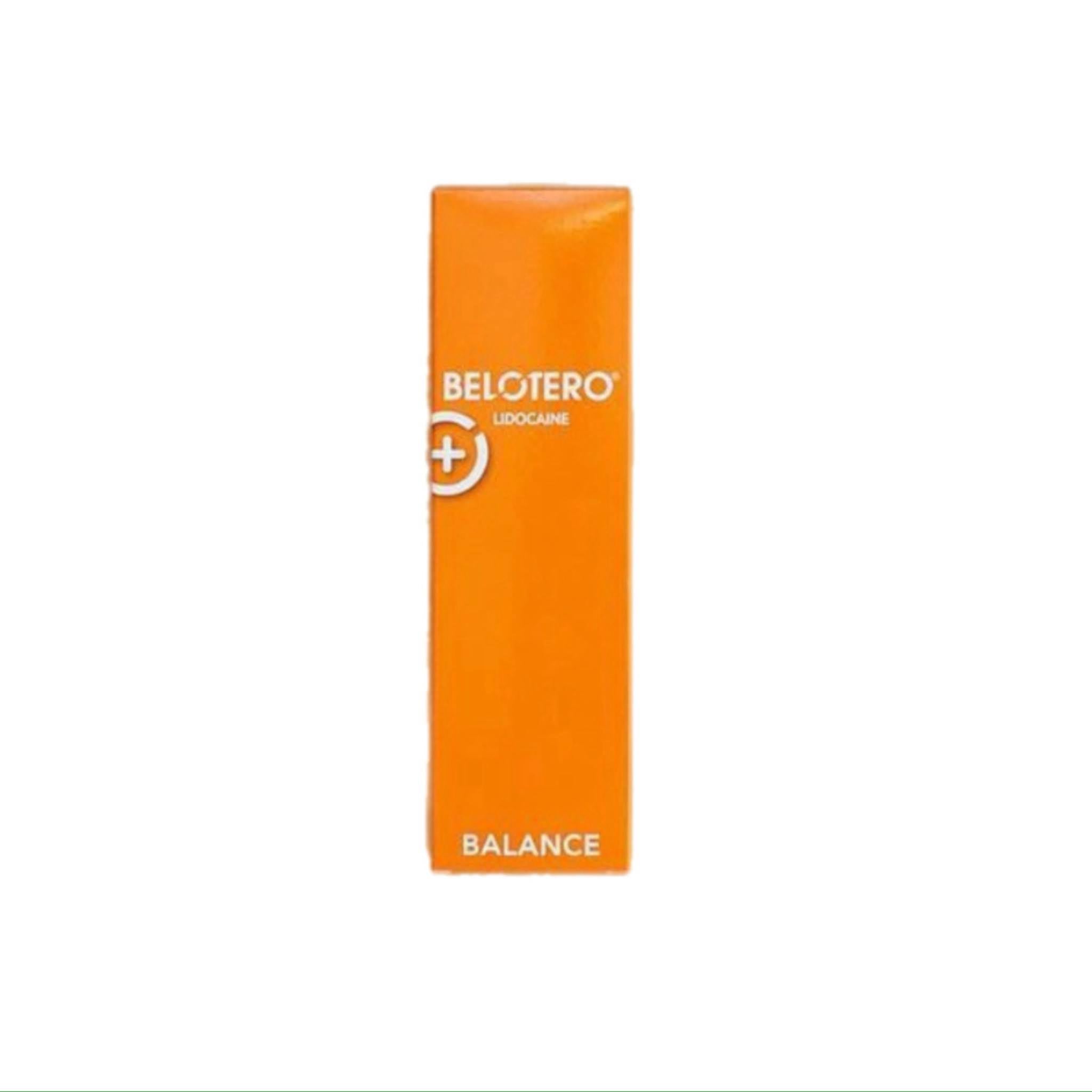 Belotero Box. Hyaluronic acid dermal filler for smoothing fine lines and wrinkles in facial balancing.