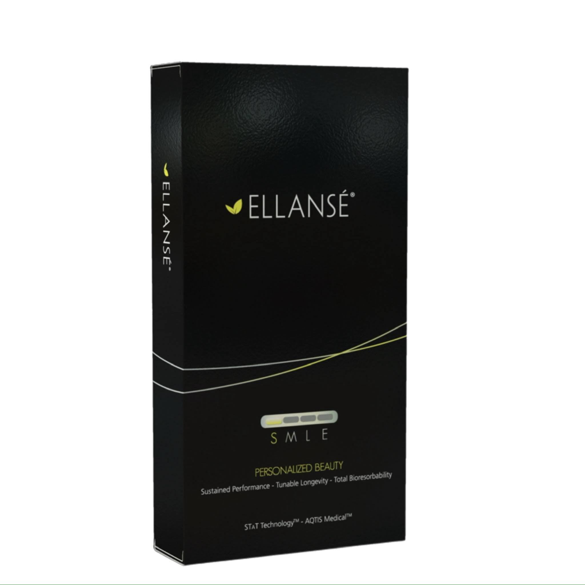 Ellanse Box. Hyaluronic acid dermal filler that gives long lasting results for facial contouring, collagen stimulation and skin rejuvenation.