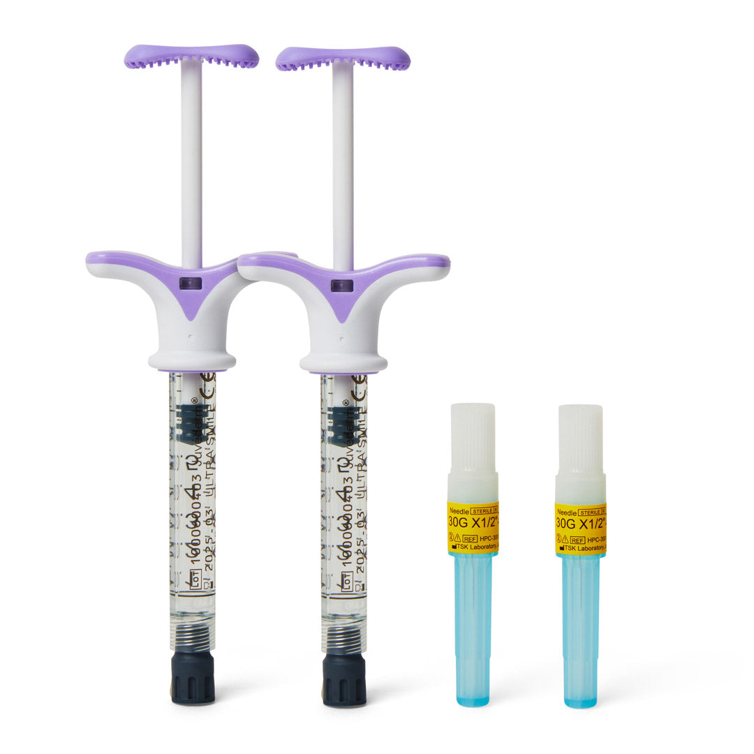 Juvederm Ultra Smile Content. Hyaluronic acid dermal filler for lip enhancement and augmentation.