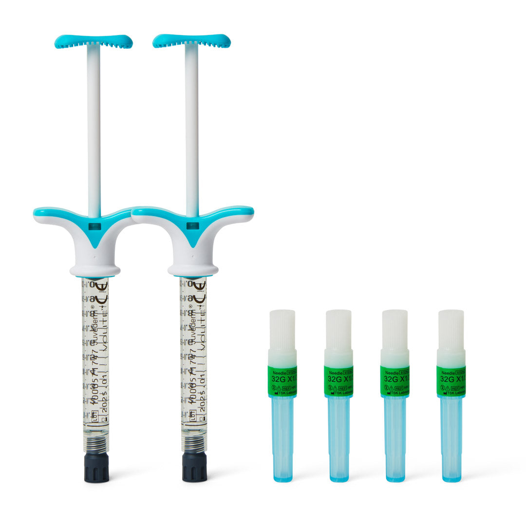 Juvederm Volite content. Juvederm dermal filler for improving skin quality, elasticity and hydration.