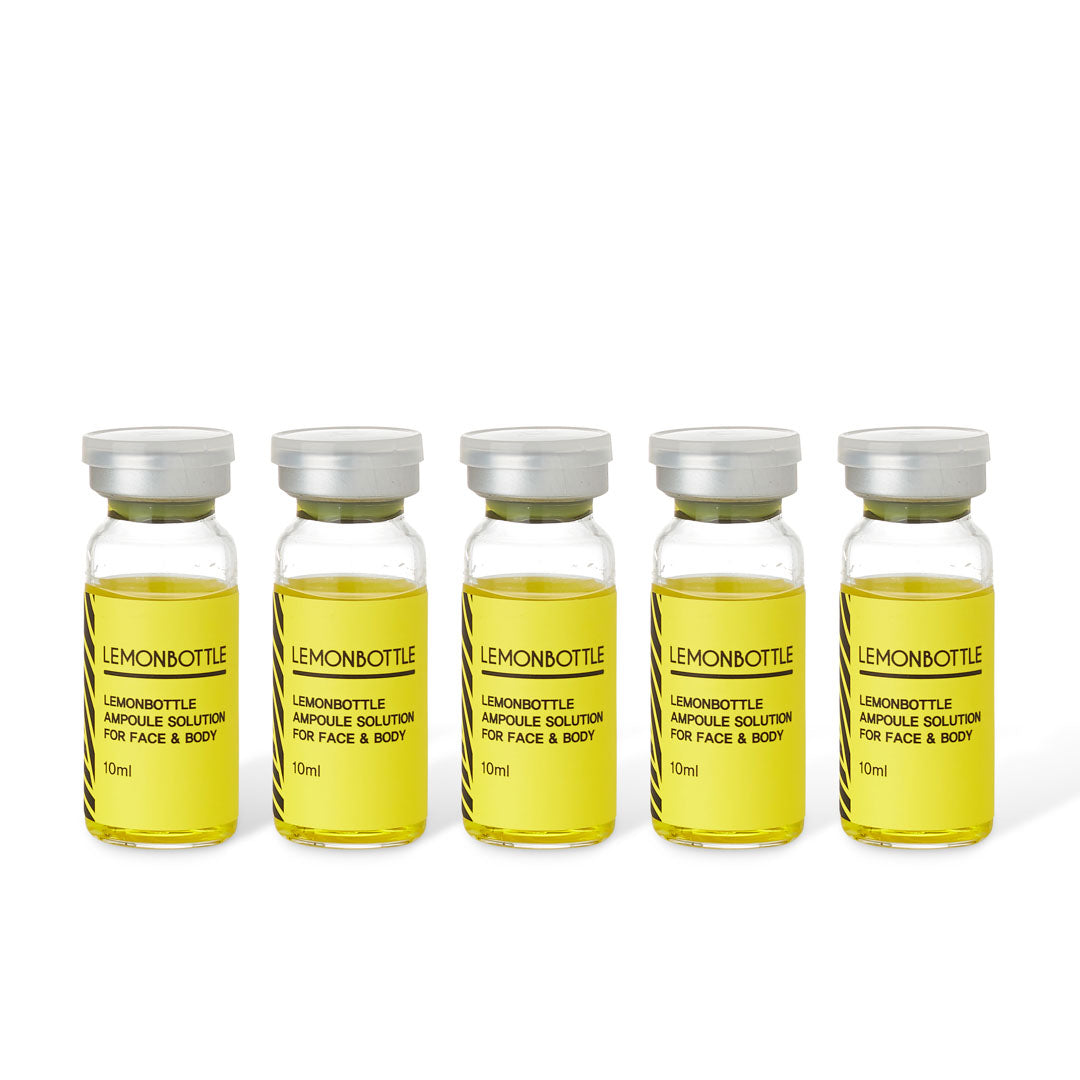 Lemon Bottle Content. Lemonbottle fat dissolver for targeted fat reduction.