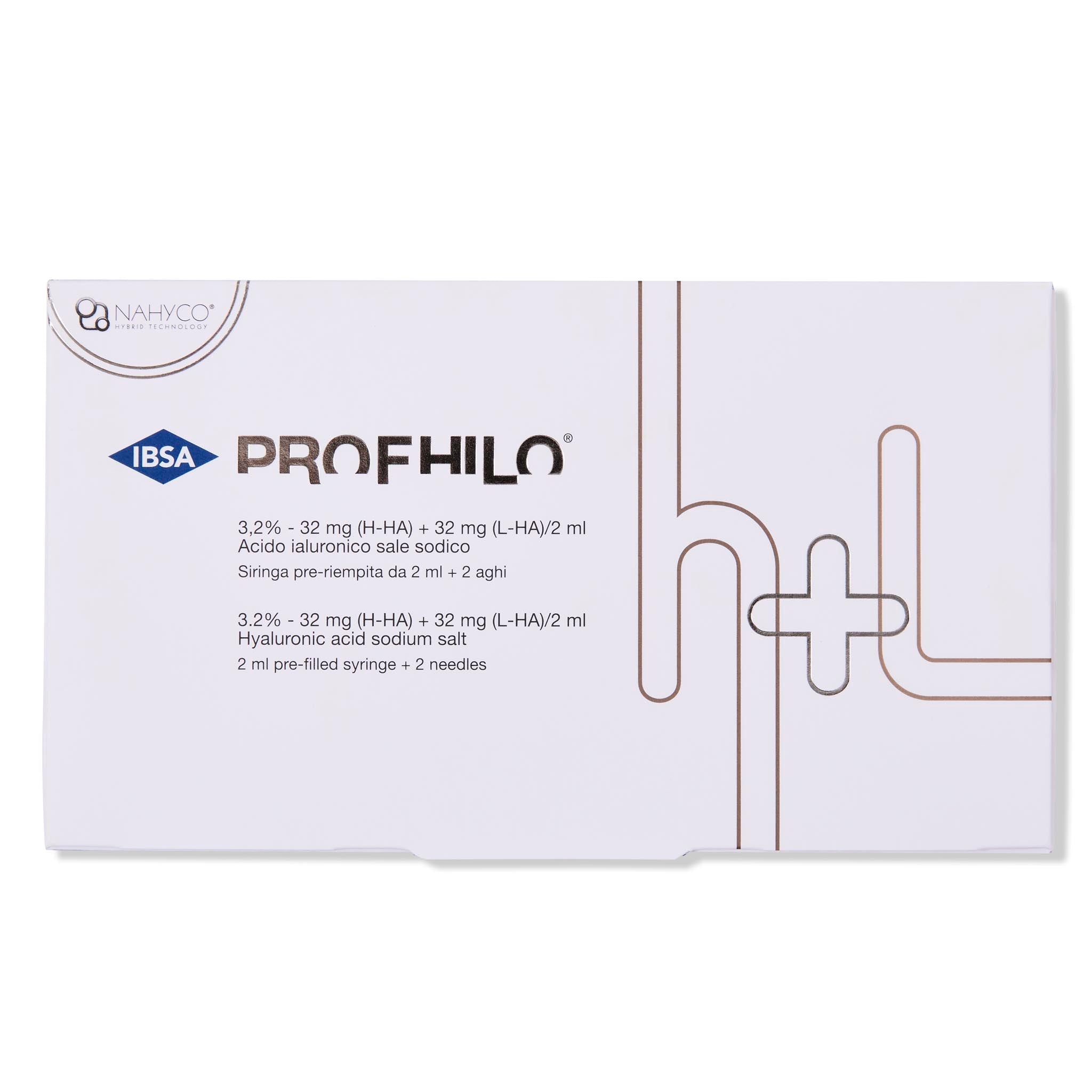 Profhilo H+L Box. Skin booster to improve skin hydration, texture and elasticity.