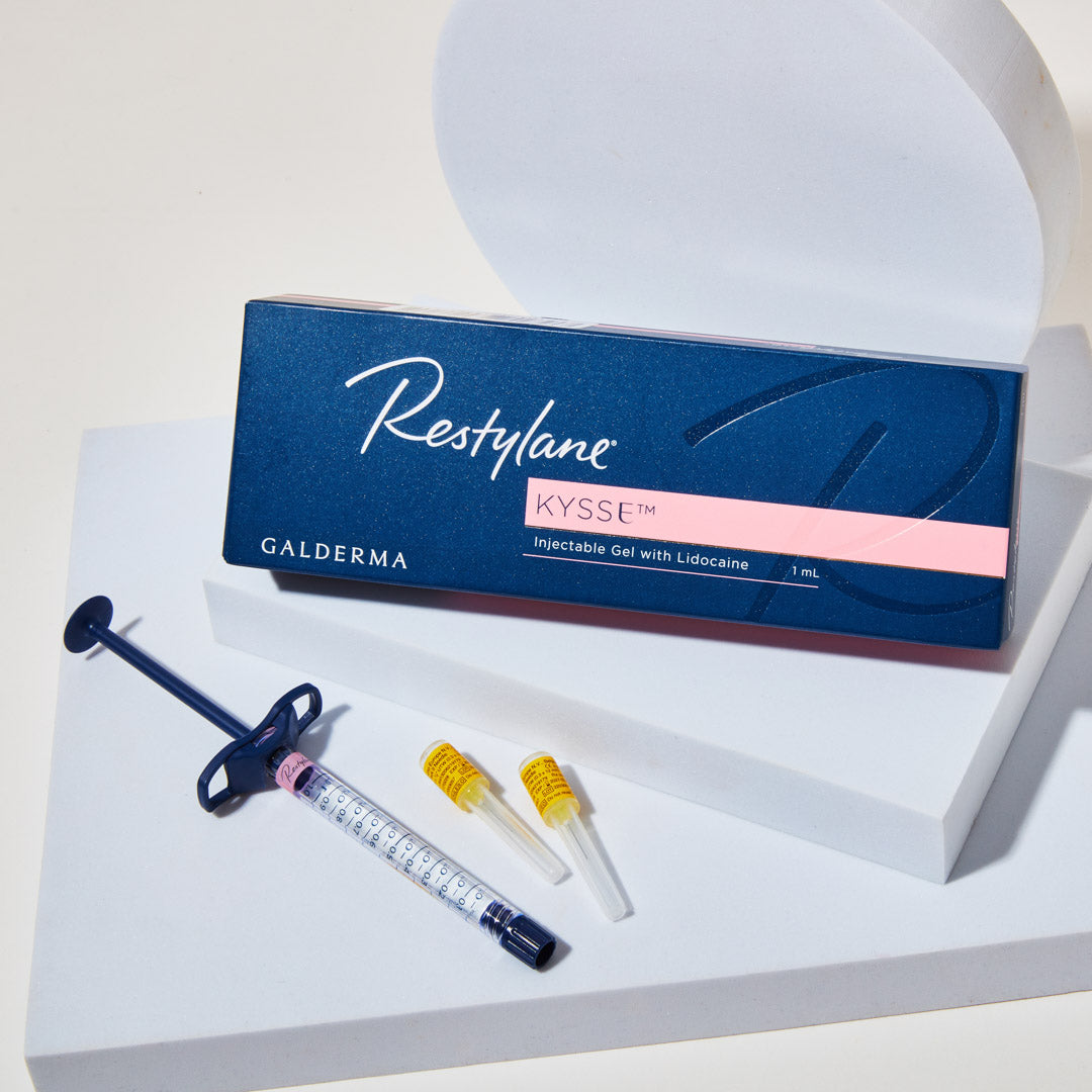 Restylane Kysse. Hyaluronic acid dermal filler for lip enhancement and augmentation.