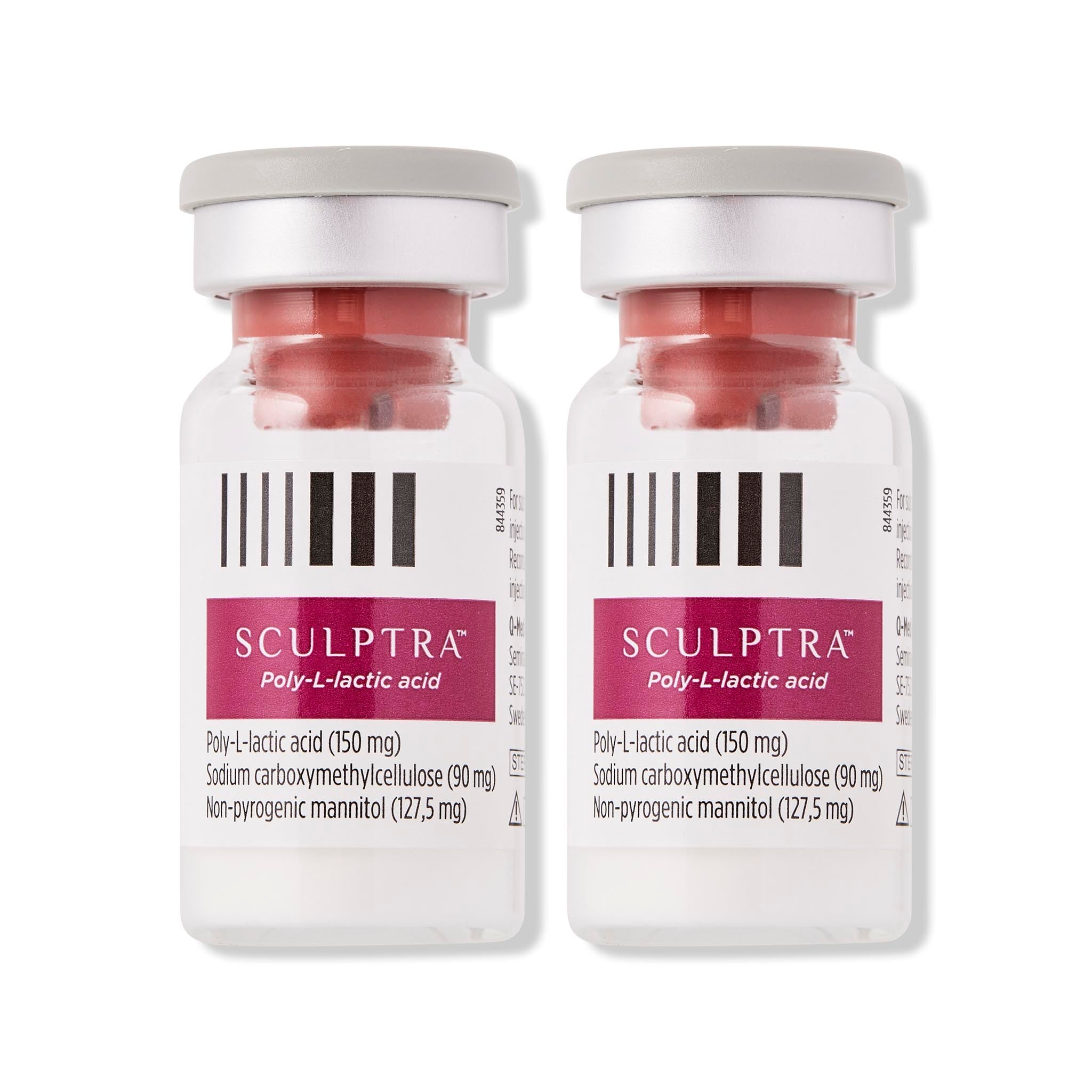 Sculptra Content. PLLA (poly-L-lactic acid) for the face and body, used to restore volume and stimulate collagen.