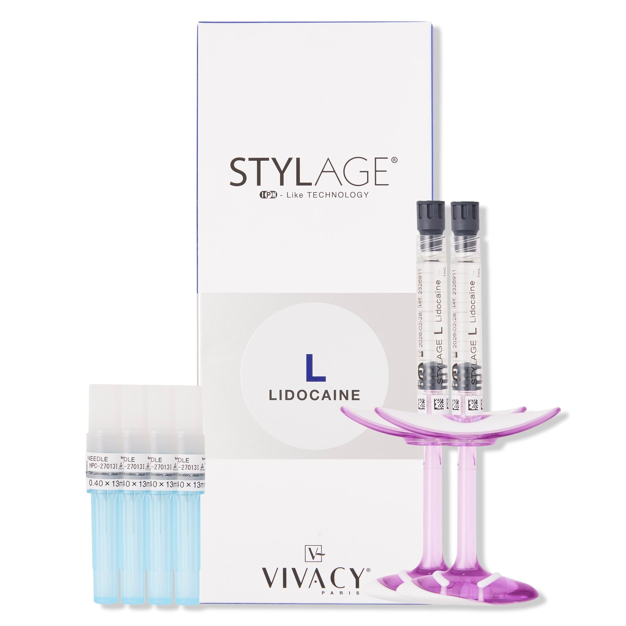 Stylage L Display. Hyaluronic acid dermal filler for deep wrinkles, nasolabial folds and marionette lines.