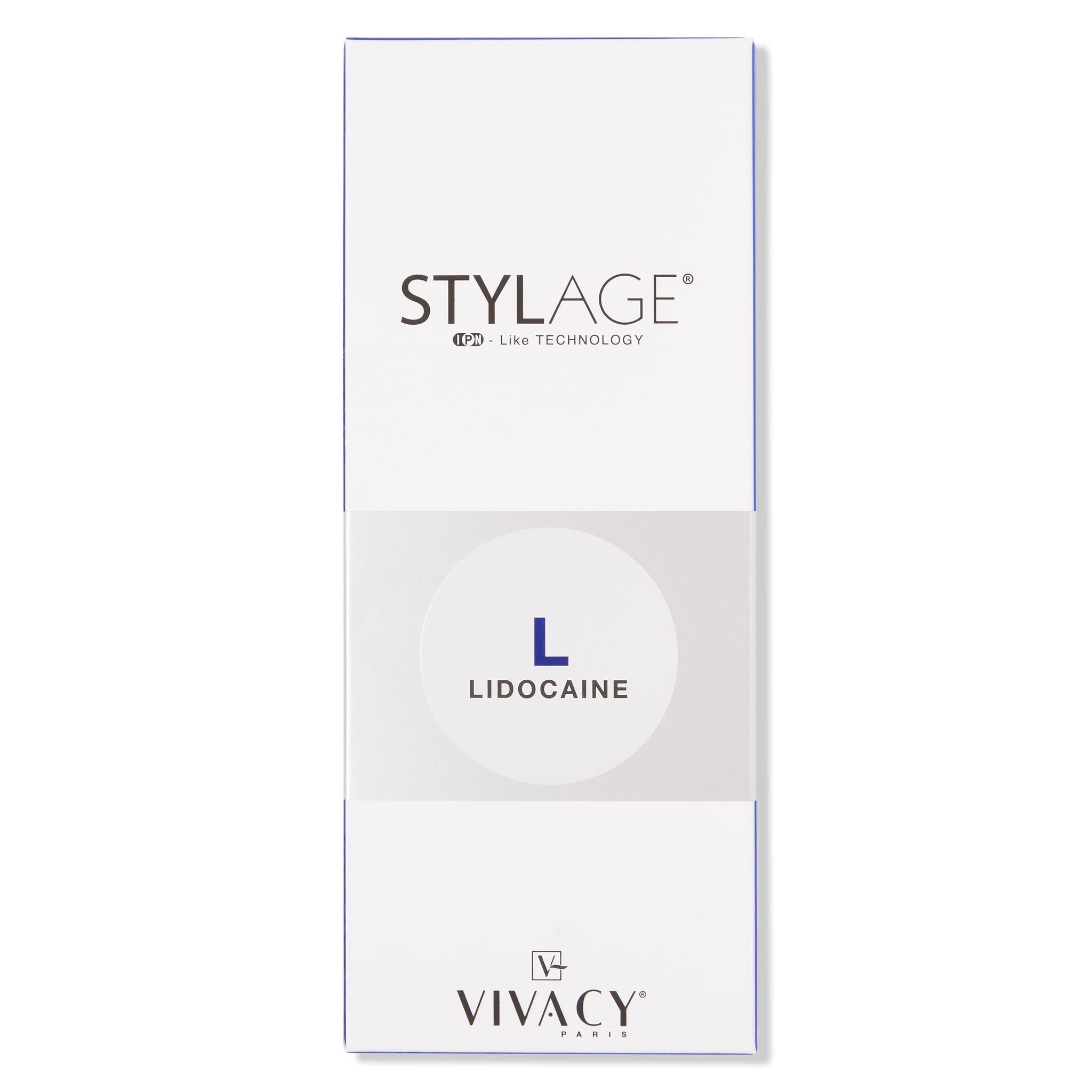 Stylage L Box. Hyaluronic acid dermal filler for deep wrinkles, nasolabial folds and marionette lines.