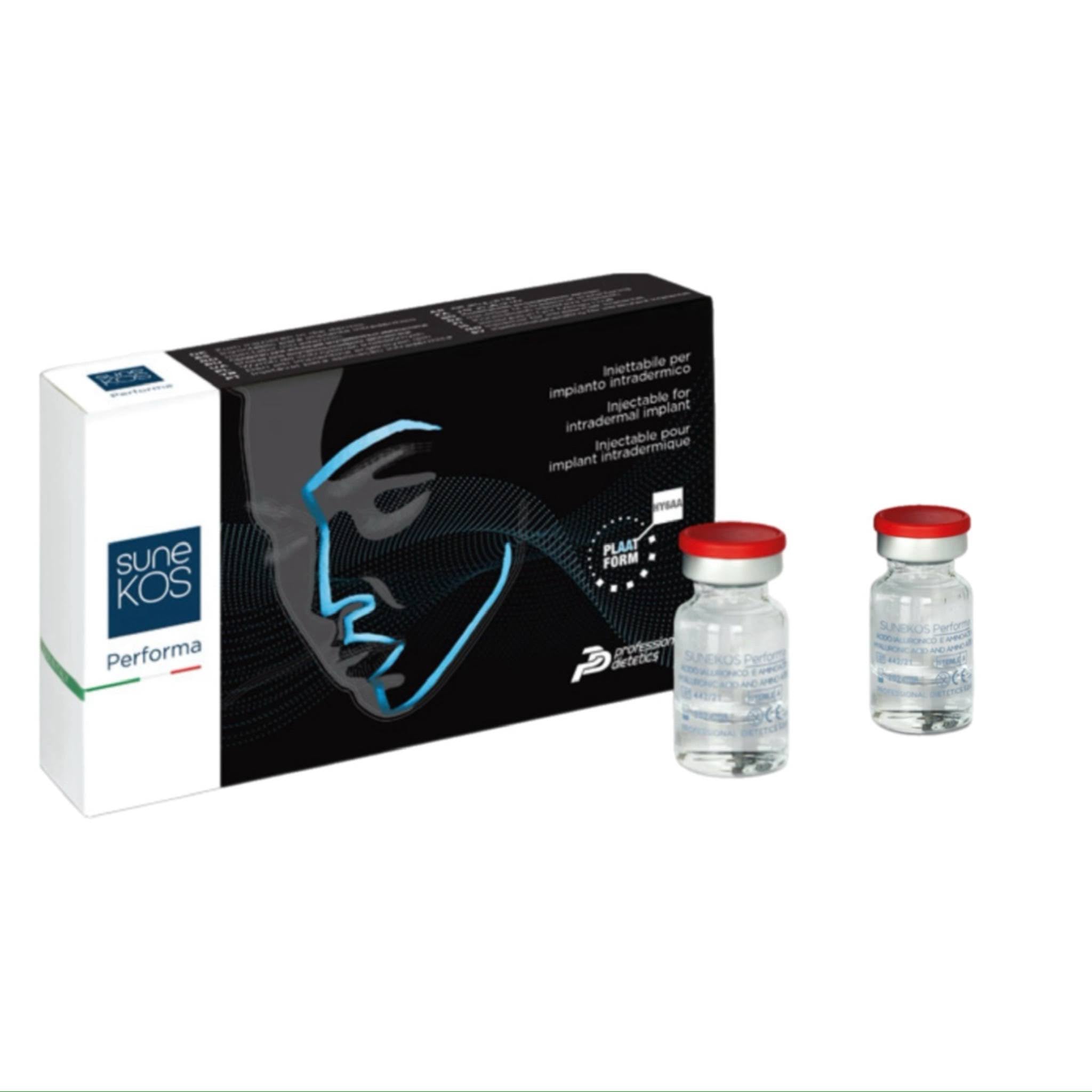 SuneKOS Proforma Display. Skinbooster for improving skin hydration, laxity and texture.