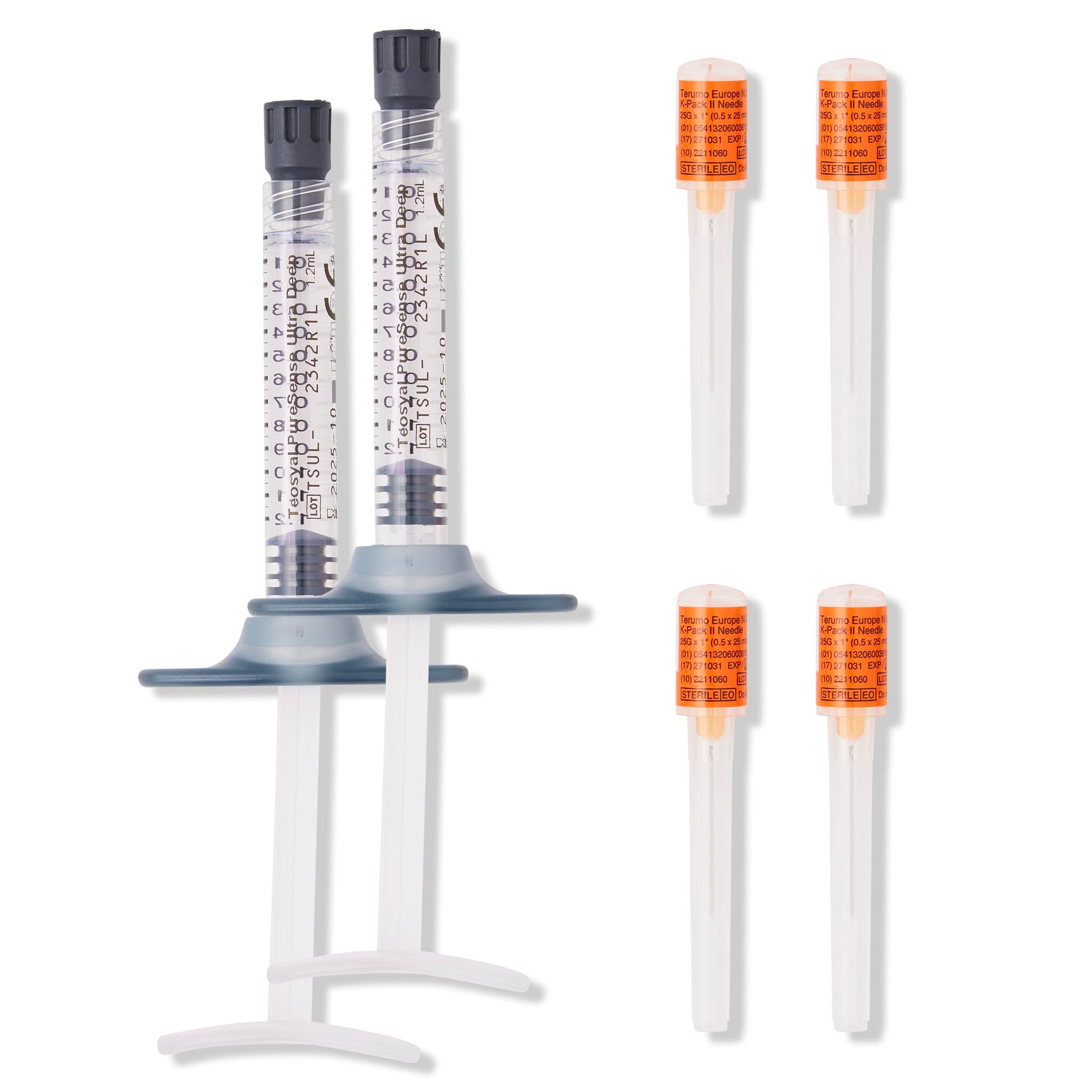 Ultra Deep content. Hyaluronic acid dermal filler for facial contouring of the cheeks and jaw.