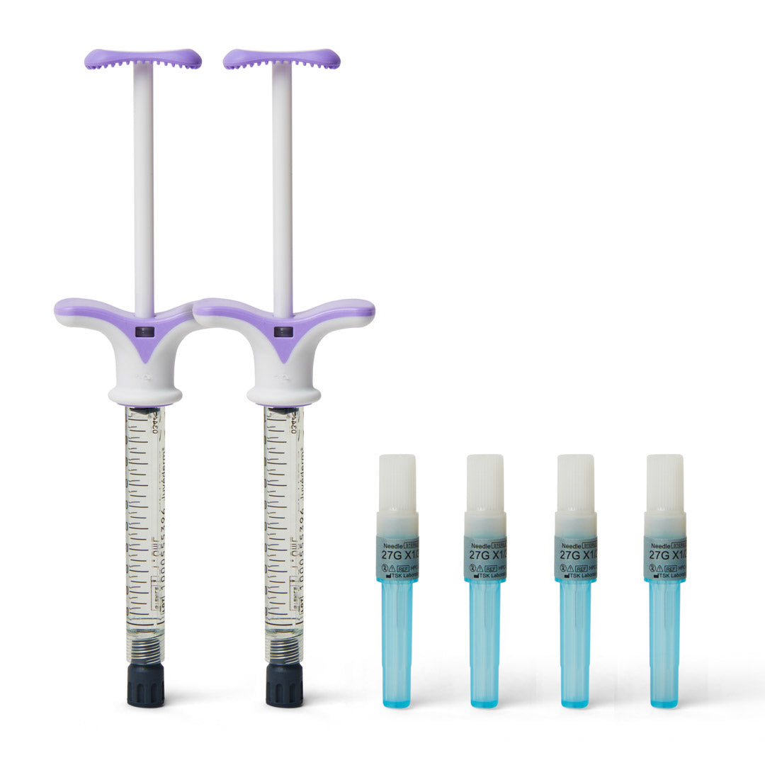 Contents of ultra 3. Juvederm dermal filler for nasolabial folds and marionette lines.